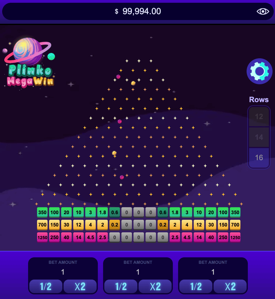 Jak grać w Plinko Mega Win