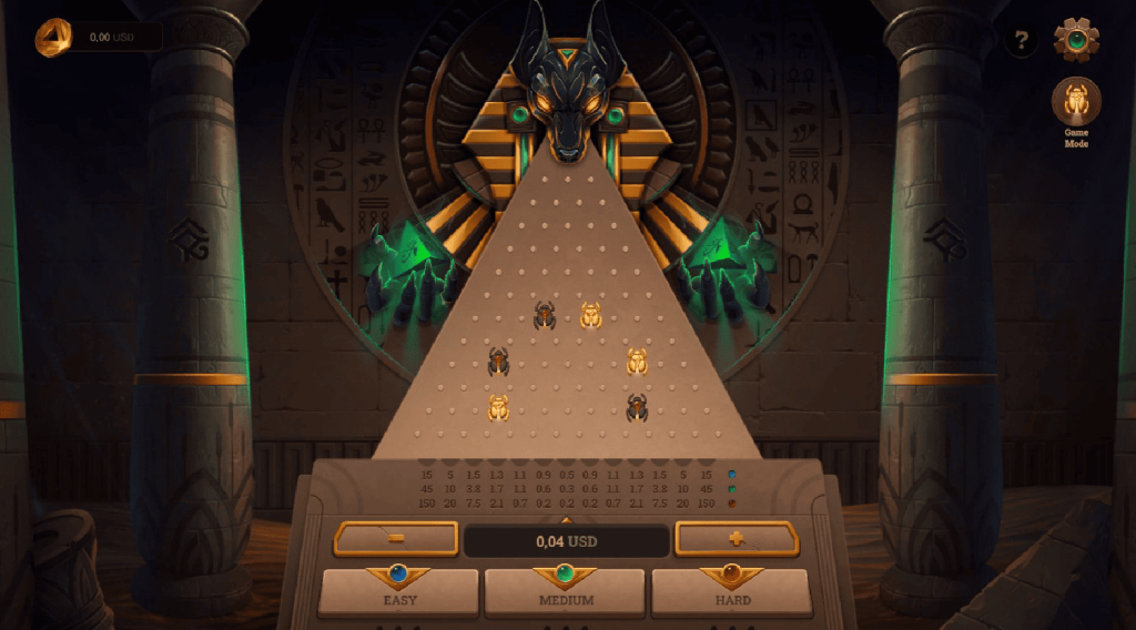 Jak grać w Plinko Anubis