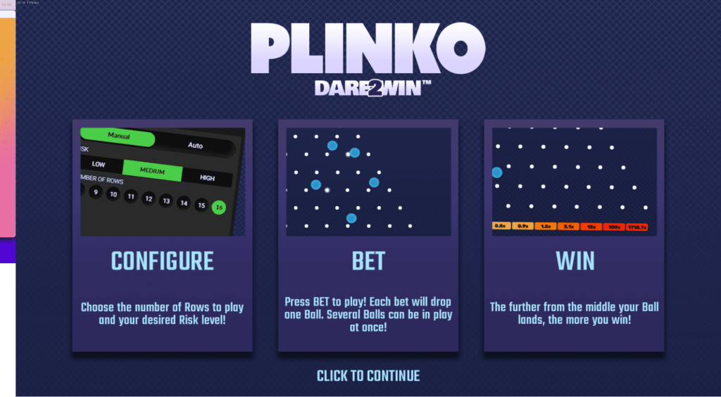 Plinko Dare2Win