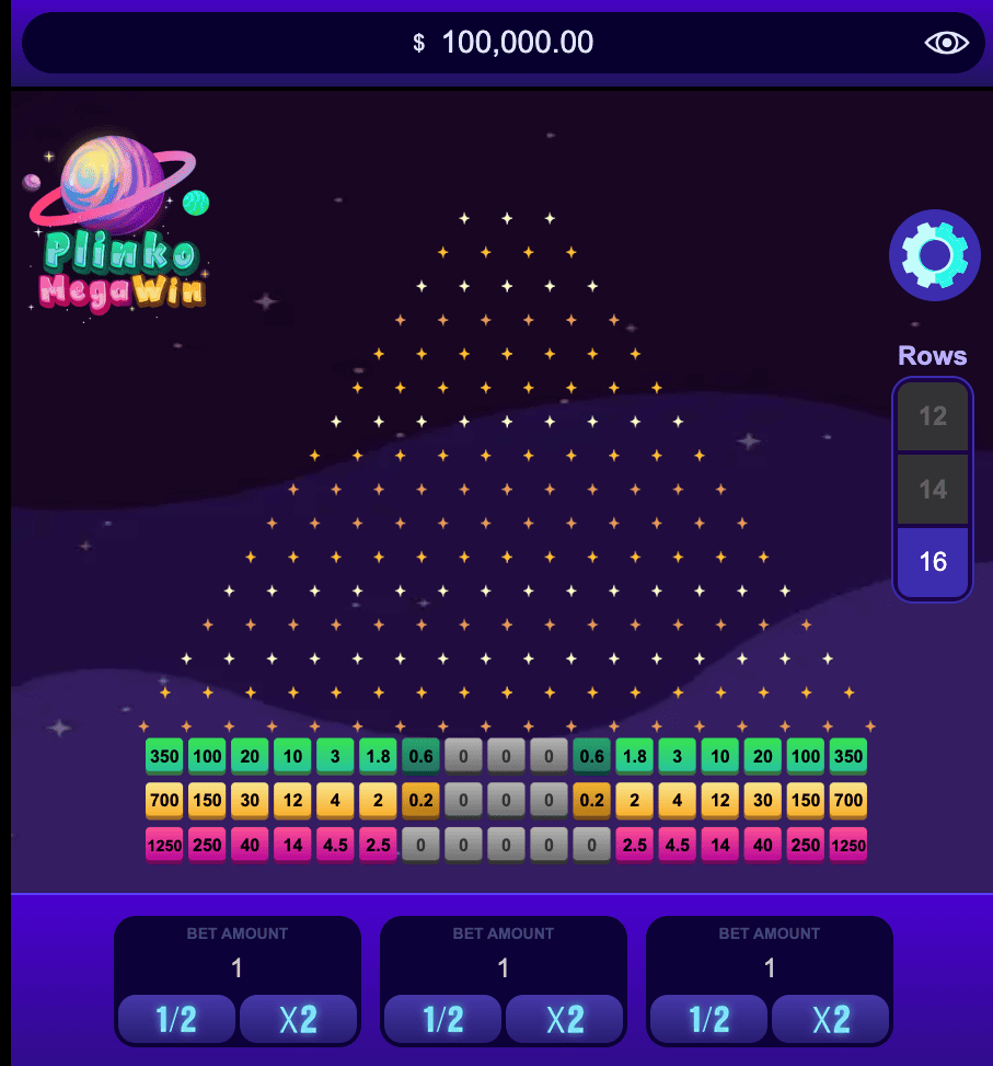 Plinko Mega Win